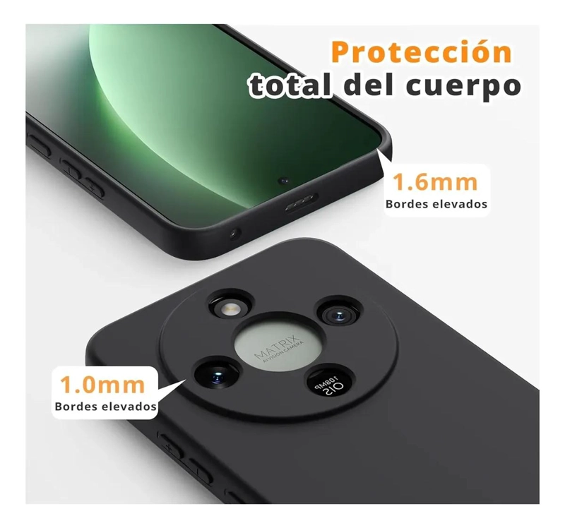 CARCASA DE GOMA PARA HONOR MAGIC 8 LITE EN COLORES - 4
