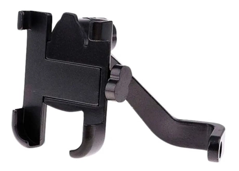 SOPORTE METALICO PARA CELULAR EN MOTO CON ROTACION 360° - 1