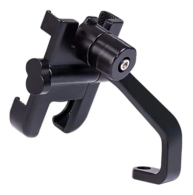 SOPORTE METALICO PARA CELULAR EN MOTO CON ROTACION 360° - 2