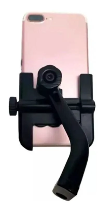 SOPORTE METALICO PARA CELULAR EN MOTO CON ROTACION 360° - 3