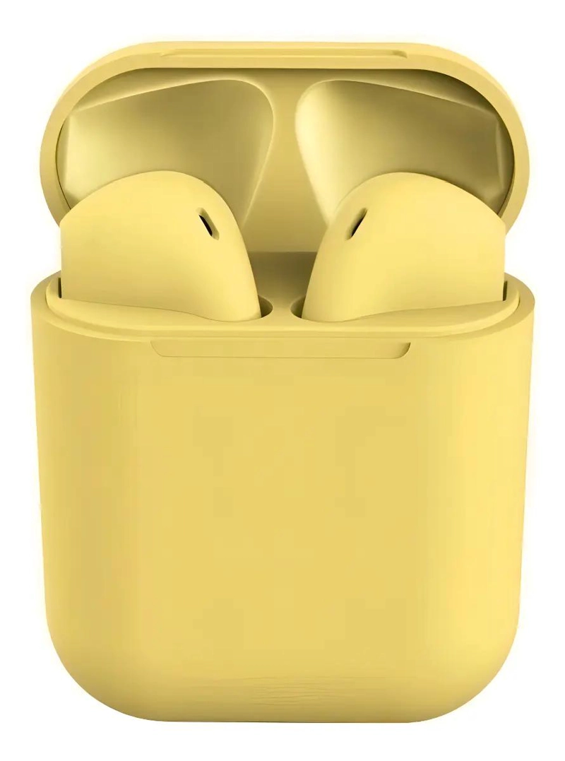 AUDIFONOS INALAMBRICOS BLUETOOTH IN PODS 12 CON MICROFONO - 1