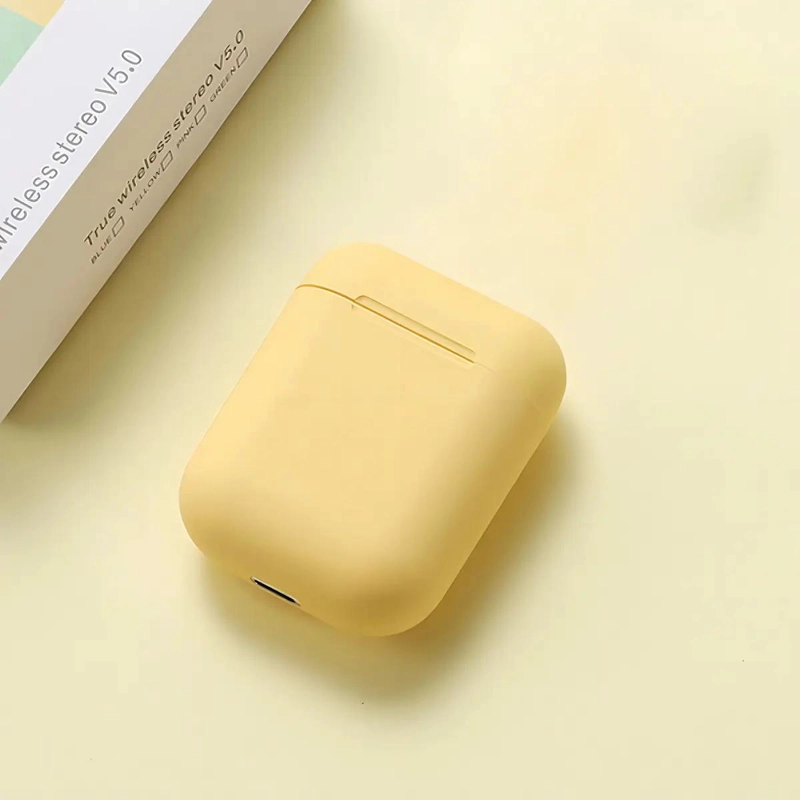 AUDIFONOS INALAMBRICOS BLUETOOTH IN PODS 12 CON MICROFONO - 3