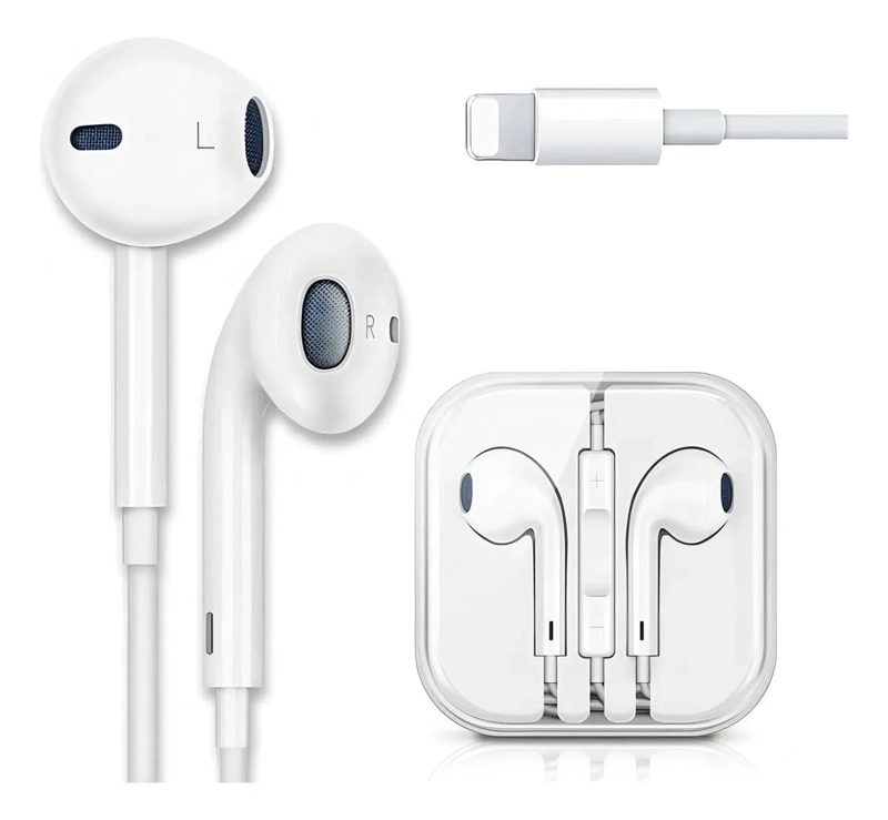 AUDIFONOS MANOS LIBRES COMPATIBLES CON IPHONE - 1