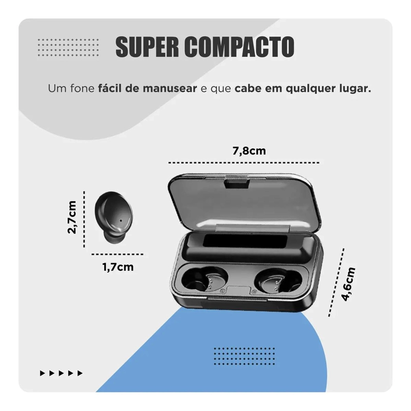 AURICULARES INALAMBRICOS IN-EAR BLUETOOTH CON MICROFONO - 5