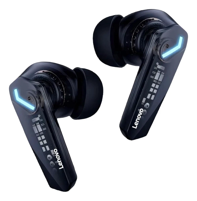 AUDIFONOS INALAMBRICOS GAMING DEPORTIVOS COLOR NEGRO - 3
