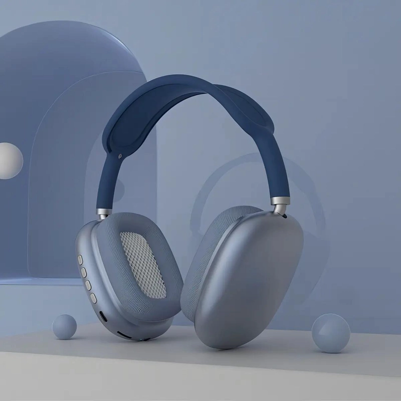 AURICULARES INALAMBRICOS GAMER P9 PLUS AZUL - 3
