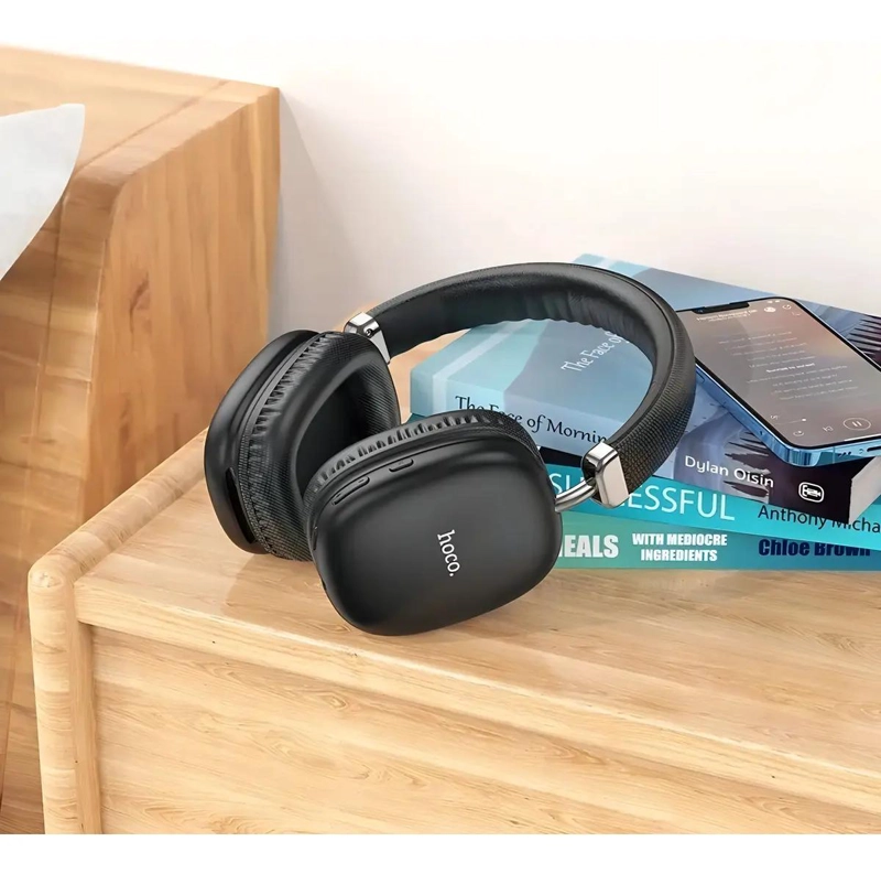 AUDIFONOS BLUETOOTH INALAMBRICOS NEGRO W35 - 5