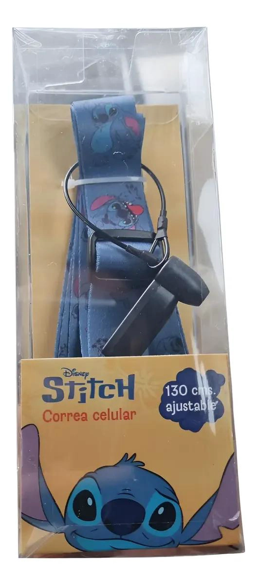 GENÉRICO CORREA PARA CELULAR AJUSTABLE 130 CM DISEÑO STITCH