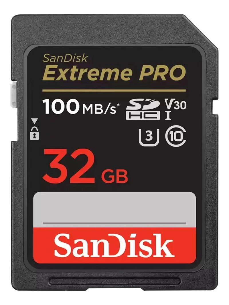 GENÉRICO MEMORIA SD EXTREME PRO 32GB U3 V30 100MB/S