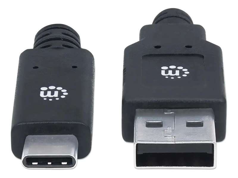 CABLE USB TIPO C A USB 3.0 DE 2 METROS NEGRO - 4