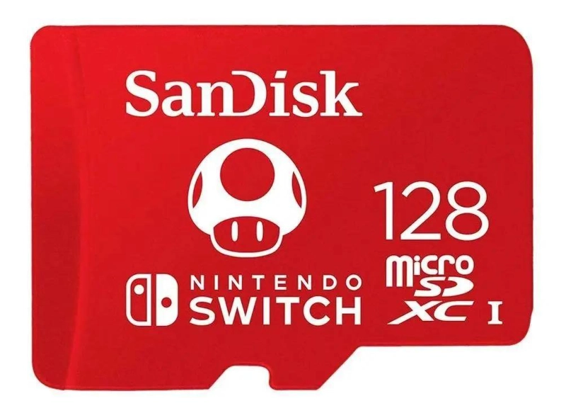 TARJETA DE MEMORIA MICROSD 128GB PARA NINTENDO SWITCH - 1