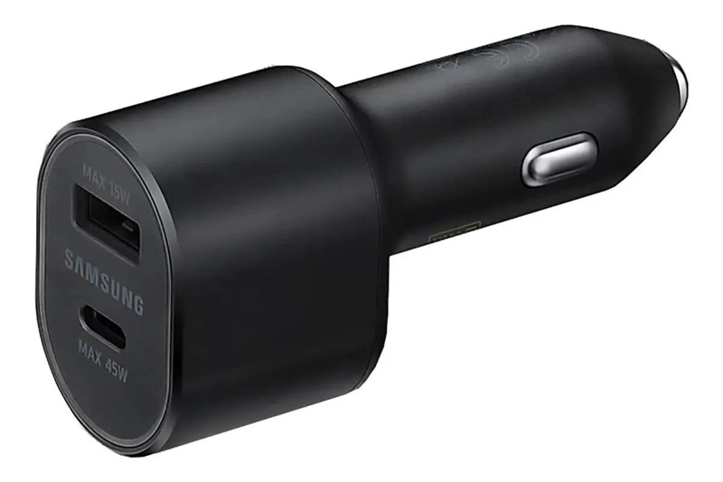 GENÉRICO CARGADOR DE AUTO USB-C CON CABLE PARA CARGA RAPIDA