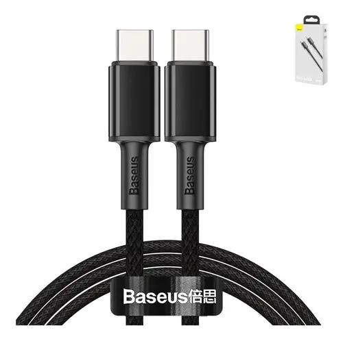 CABLE USB-C A USB-C REFORZADO 100W 1M - 1