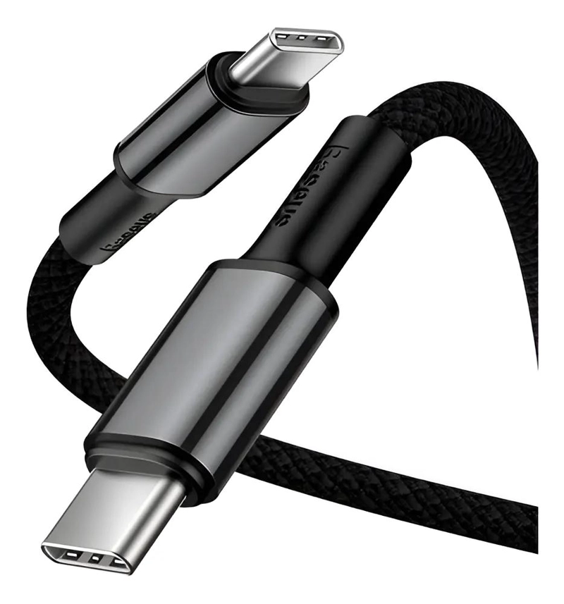 CABLE USB-C A USB-C REFORZADO 100W 1M - 2