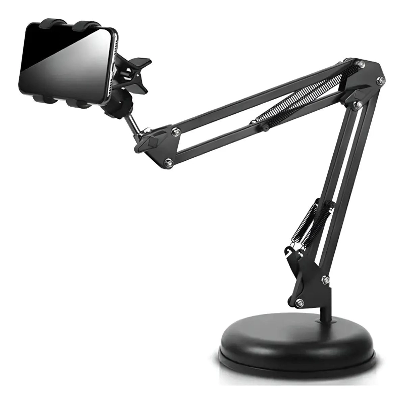 SOPORTE PLEGABLE PARA CELULAR Y TABLET CON BASE DE MESA - 5