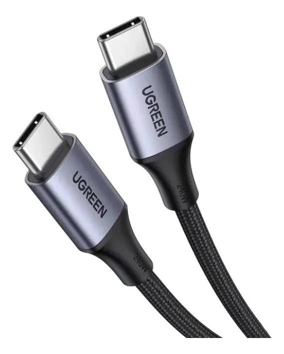CABLE USB C 1M CARGA RAPIDA 60W 3A BLINDADO - 3