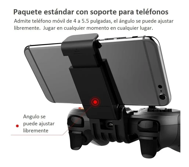 CONTROL JOYSTICK BLUETOOTH PARA CELULAR IPEGA 9078 - 4