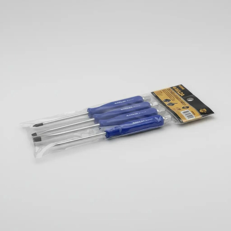 JUEGO DE DESTORNILLADORES ERGONOMICOS VARIADOS - 5