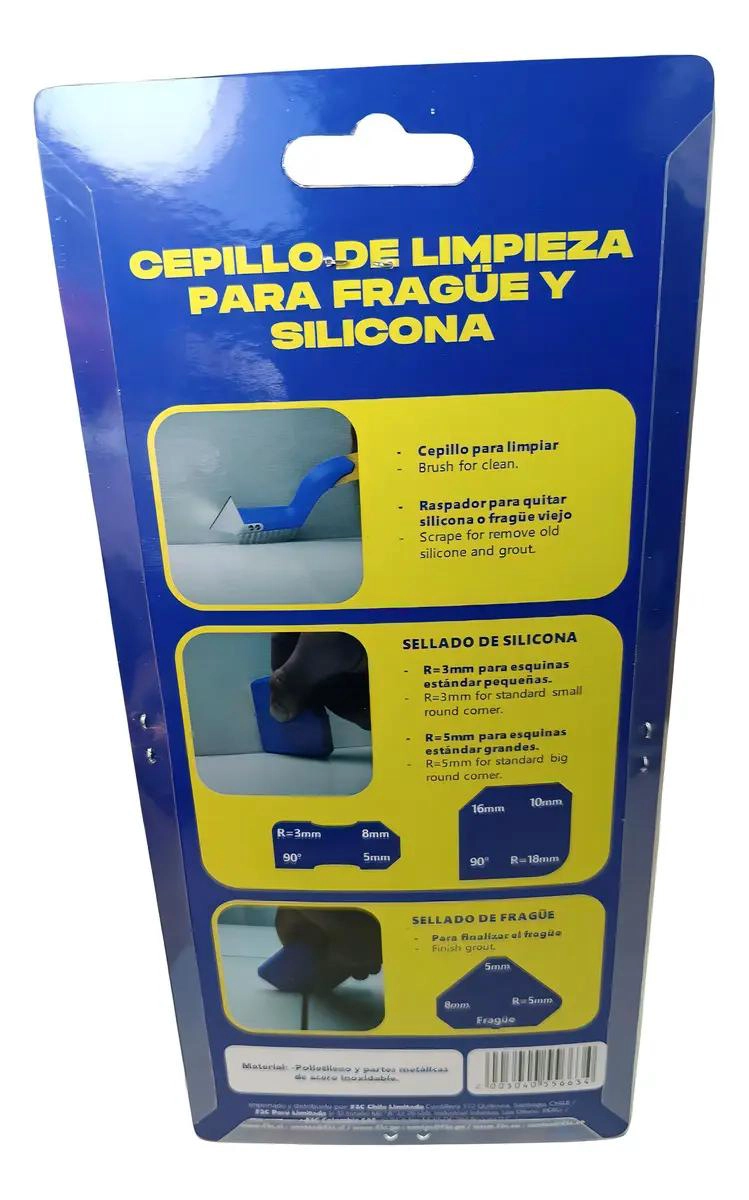 RASPADOR Y APLICADOR DE SILICONA 4 CM - 3