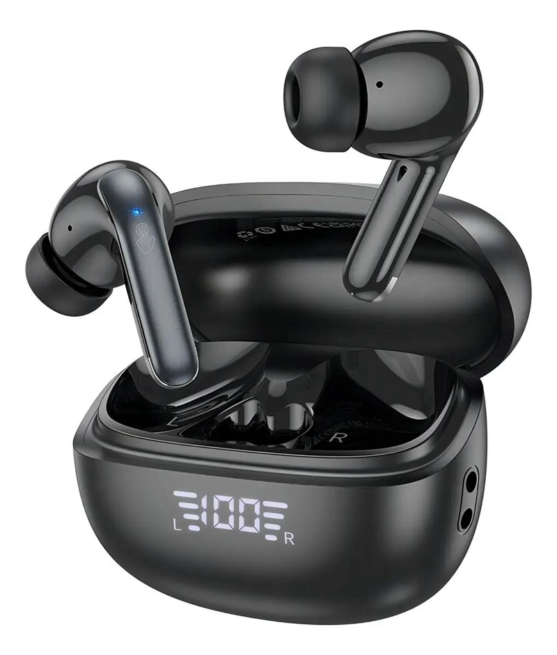 AUDIFONOS IN EAR BLUETOOTH NEGRO CON CANCELACION ACTIVA - 1