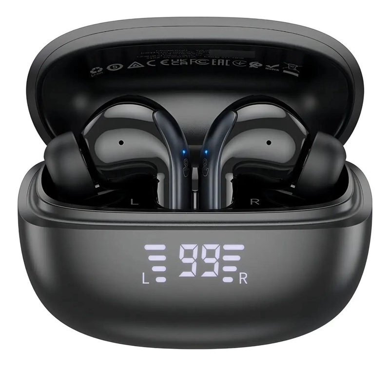 AUDIFONOS IN EAR BLUETOOTH NEGRO CON CANCELACION ACTIVA - 2