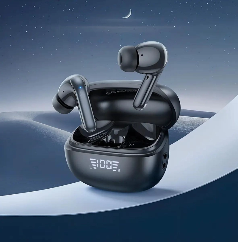 AUDIFONOS IN EAR BLUETOOTH NEGRO CON CANCELACION ACTIVA - 5