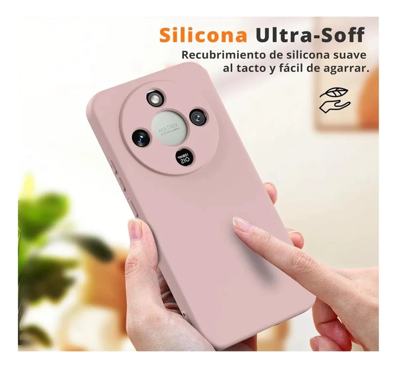 CARCASA DE GOMA PARA HONOR MAGIC 8 LITE EN COLORES - 2