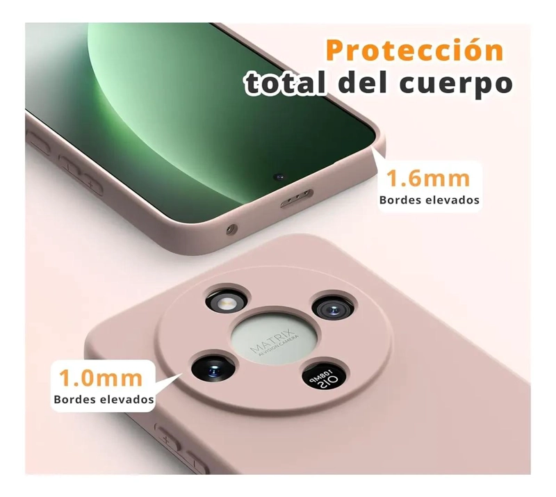 CARCASA DE GOMA PARA HONOR MAGIC 8 LITE EN COLORES - 3