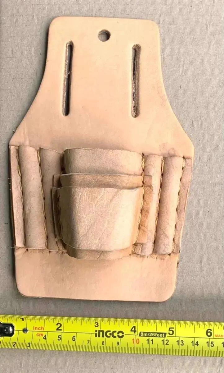 CARTUCHERA DE CUERO PARA HERRAMIENTAS ELE CTRICAS - 2