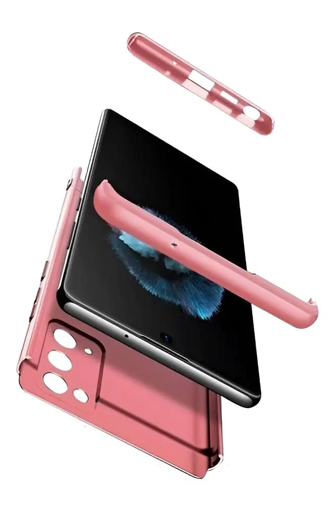 CARCASA 360° PARA SAMSUNG NOTE 20 COLOR ROSADO - 2