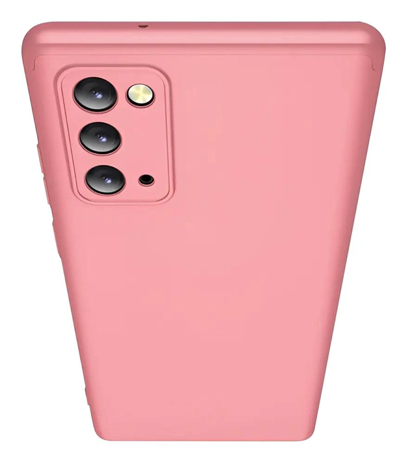 CARCASA 360° PARA SAMSUNG NOTE 20 COLOR ROSADO - 3