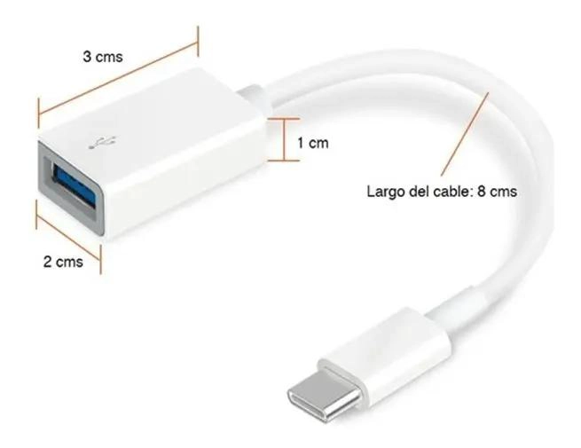 ADAPTADOR USB TIPO-C A USB HEMBRA SUPER RAPIDO - 5