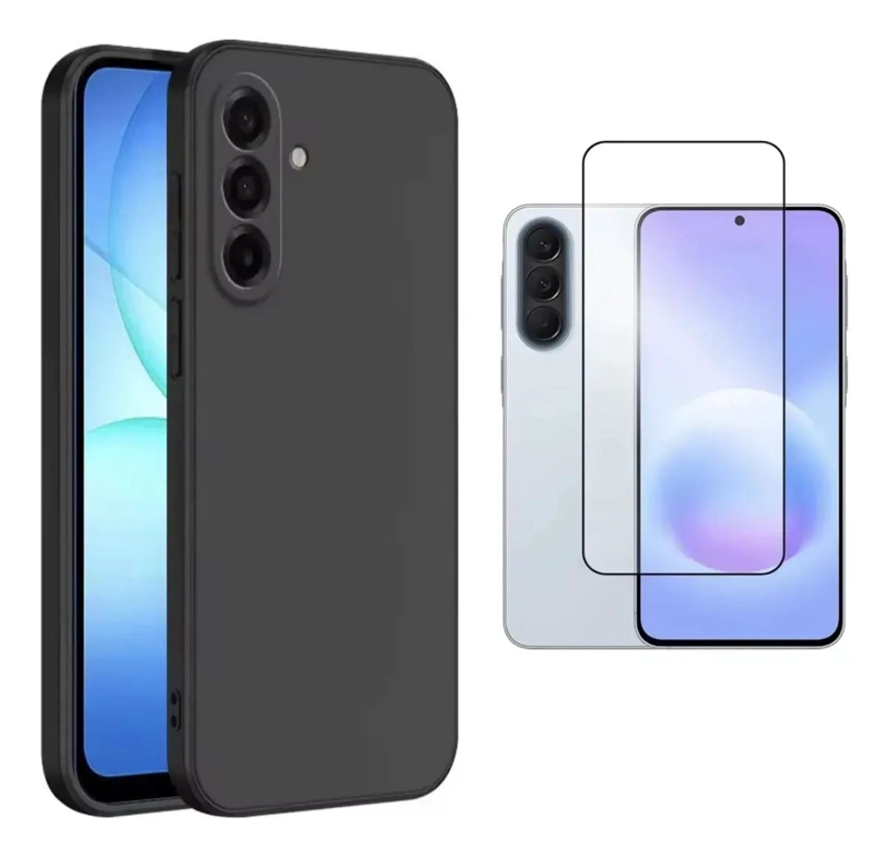 GENÉRICO CARCASA SILICONA SLIM PARA SAMSUNG A57 5G CON LAMINA VIDR