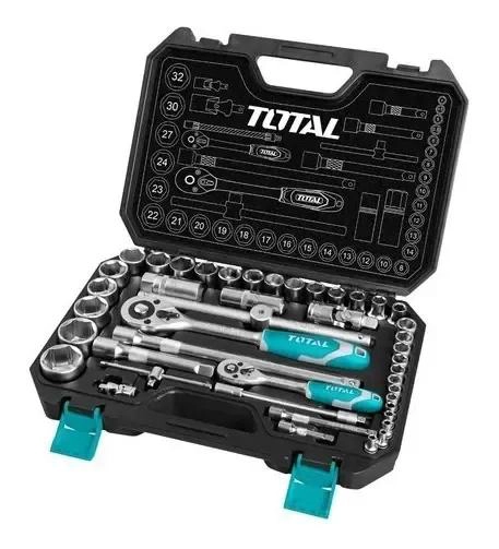 GENÉRICO JUEGO DE DADOS TOTAL TOOLS THT421441 1/2'