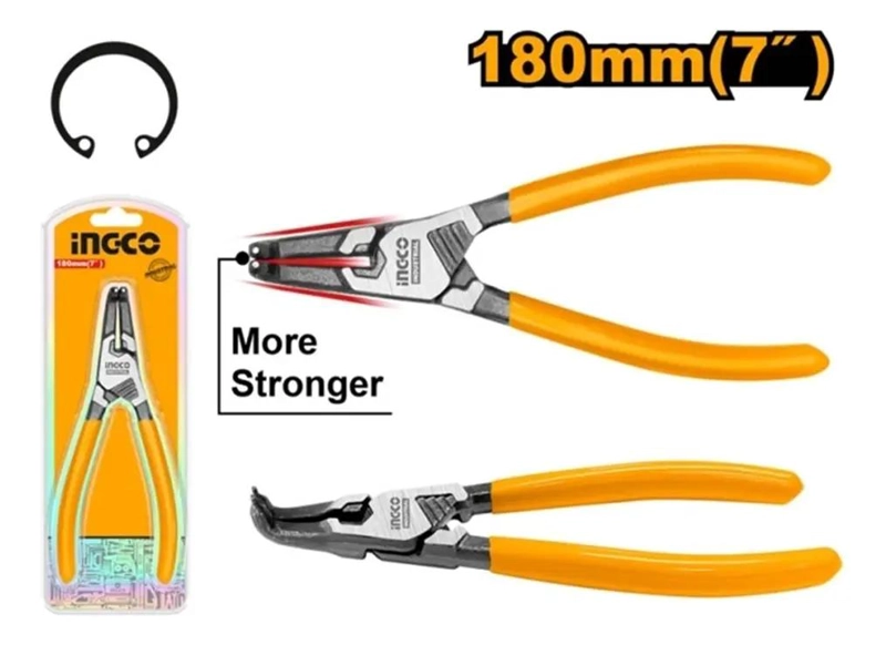 ALICATE CURVO DE ACERO CARBONO 7' - 2