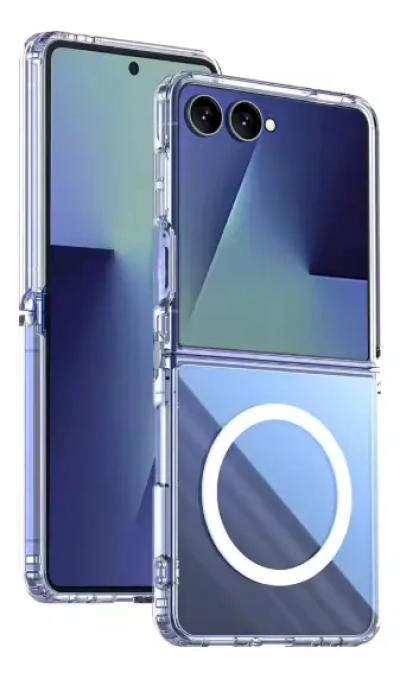 CARCASA TRANSPARENTE PARA SAMSUNG Z FLIP 7 CON MAGSAFE - 1