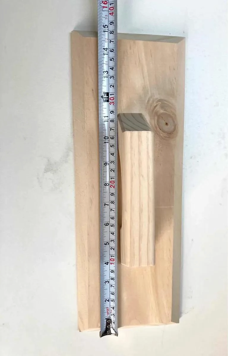 PLATO DE MADERA 14 X 40 CM - 6