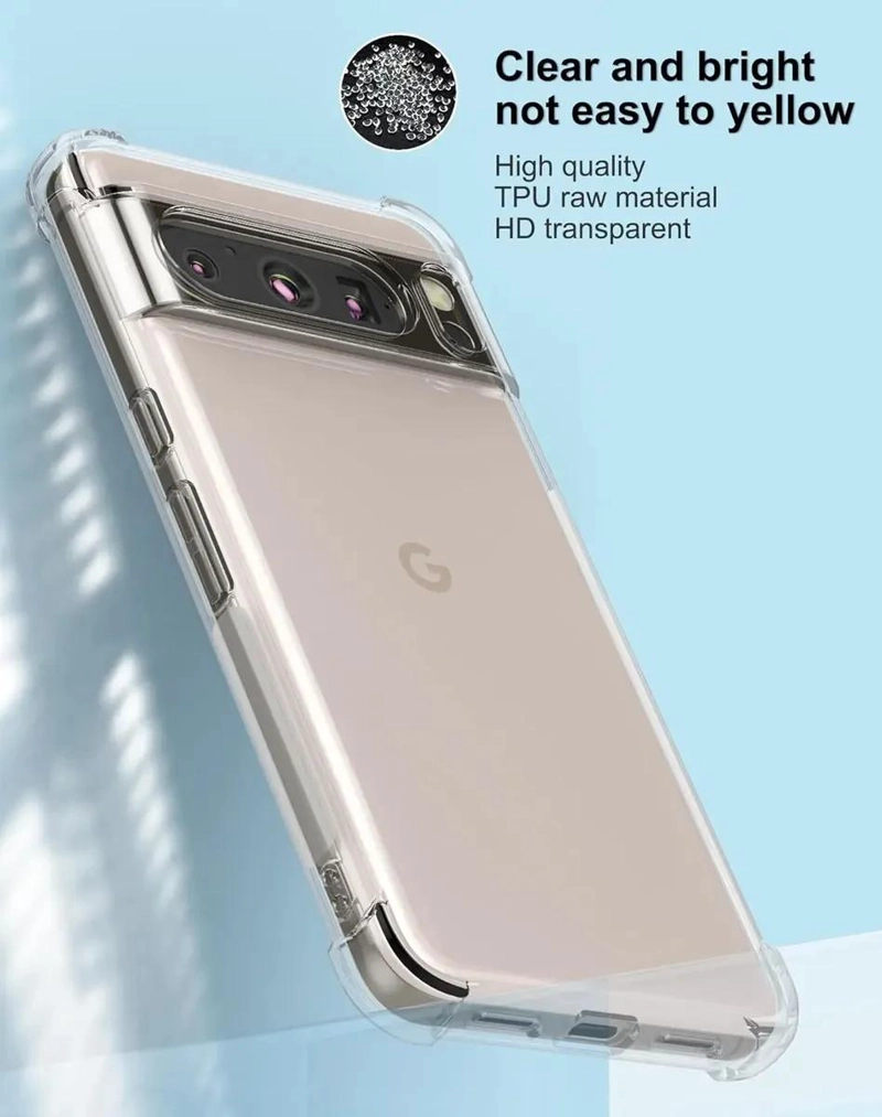 CARCASA ANTIGOLPES PARA GOOGLE PIXEL 8 PRO CON LAMINA DE - 3