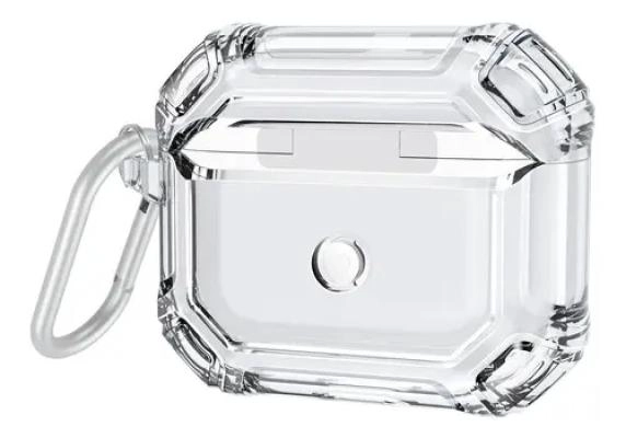 FUNDA TRANSPARENTE ANTIGOLPES PARA AIRPODS 3 - 2