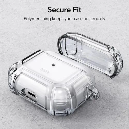 FUNDA TRANSPARENTE ANTIGOLPES PARA AIRPODS 3 - 5
