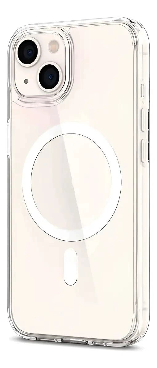 GENÉRICO CARCASA ANTIGOLPES CLEAR REFORZADA PARA IPHONE 13 CON MAG