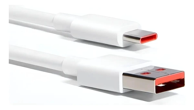 CABLE USB TIPO C NARANJA 6A - 1