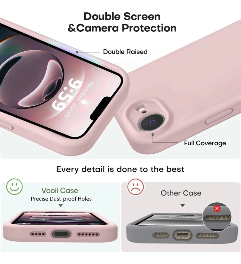 CARCASA DE SILICONA PARA IPHONE COMPATIBLE CON TODOS LOS  - 3