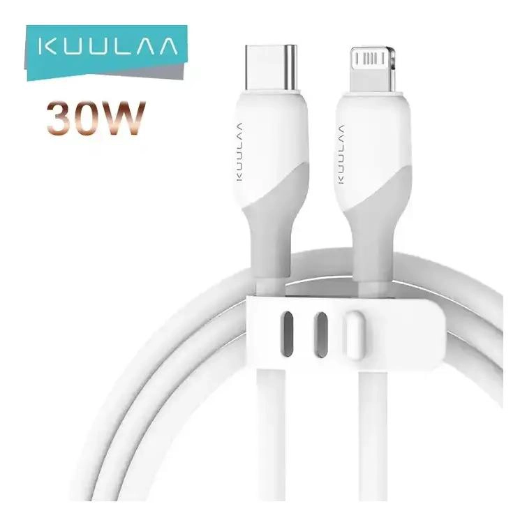 CABLE TIPO C A LIGHTNING PARA IPHONE CON CARGA RAPIDA 30W - 3