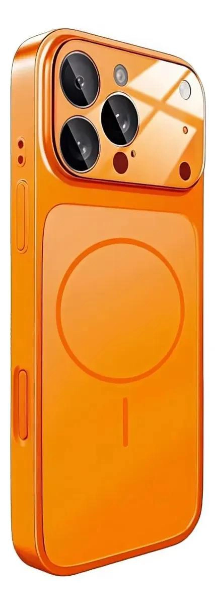 GENÉRICO CARCASA DE VIDRIO MATE CON PROTECTOR DE CAMARA PARA IPHON