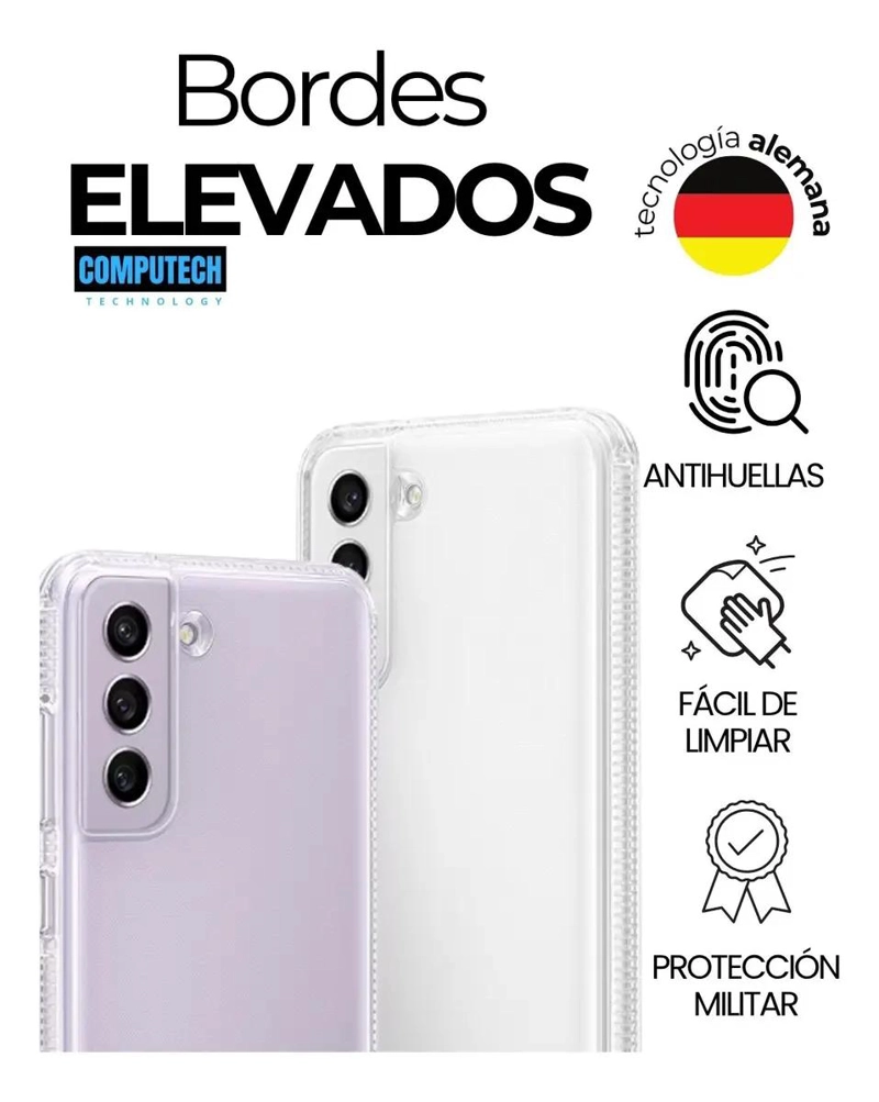 KIT PROTECTOR PARA SAMSUNG GALAXY S21 FE CON CARCASA Y LA - 5