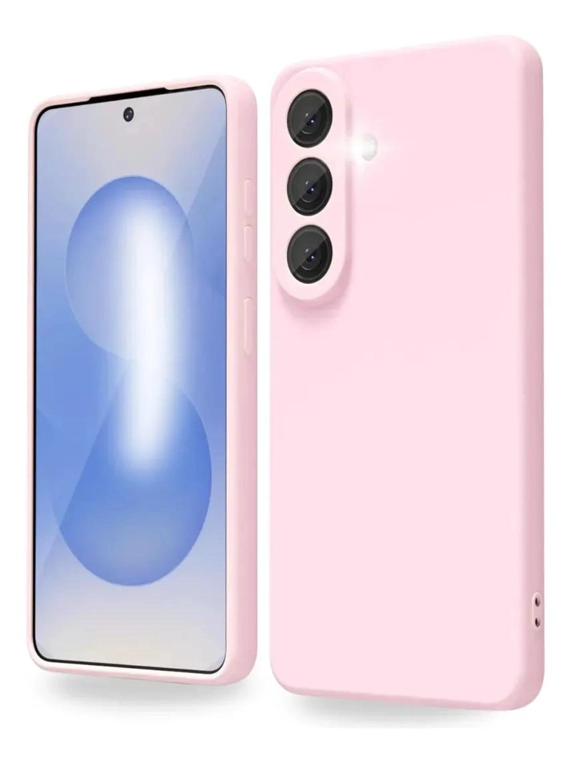 GENÉRICO FUNDA ANTIHUELLAS ROSADA PARA SAMSUNG S26 CON PROTECCION