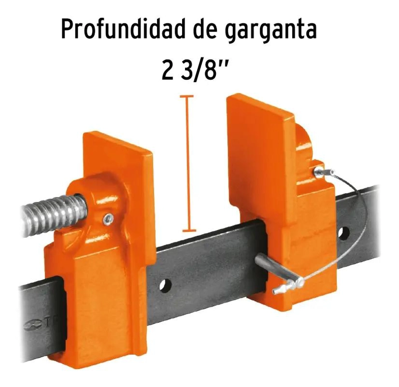 PRENSA TIPO SARGENTO 120 CM PARA SUJECION - 2