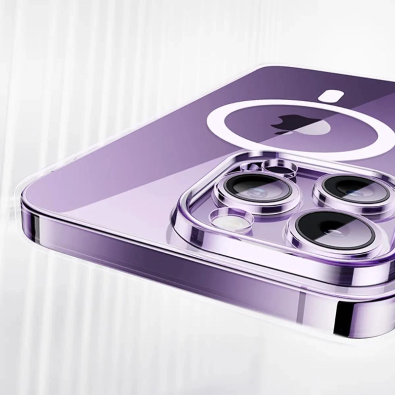CARCASA TRANSPARENTE CON MAGSAFE PARA IPHONE 15 PRO MAX - 2