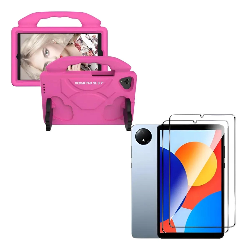 GENÉRICO FUNDA INFANTIL PARA TABLET 8.7' CON LAMINA DE VIDRIO